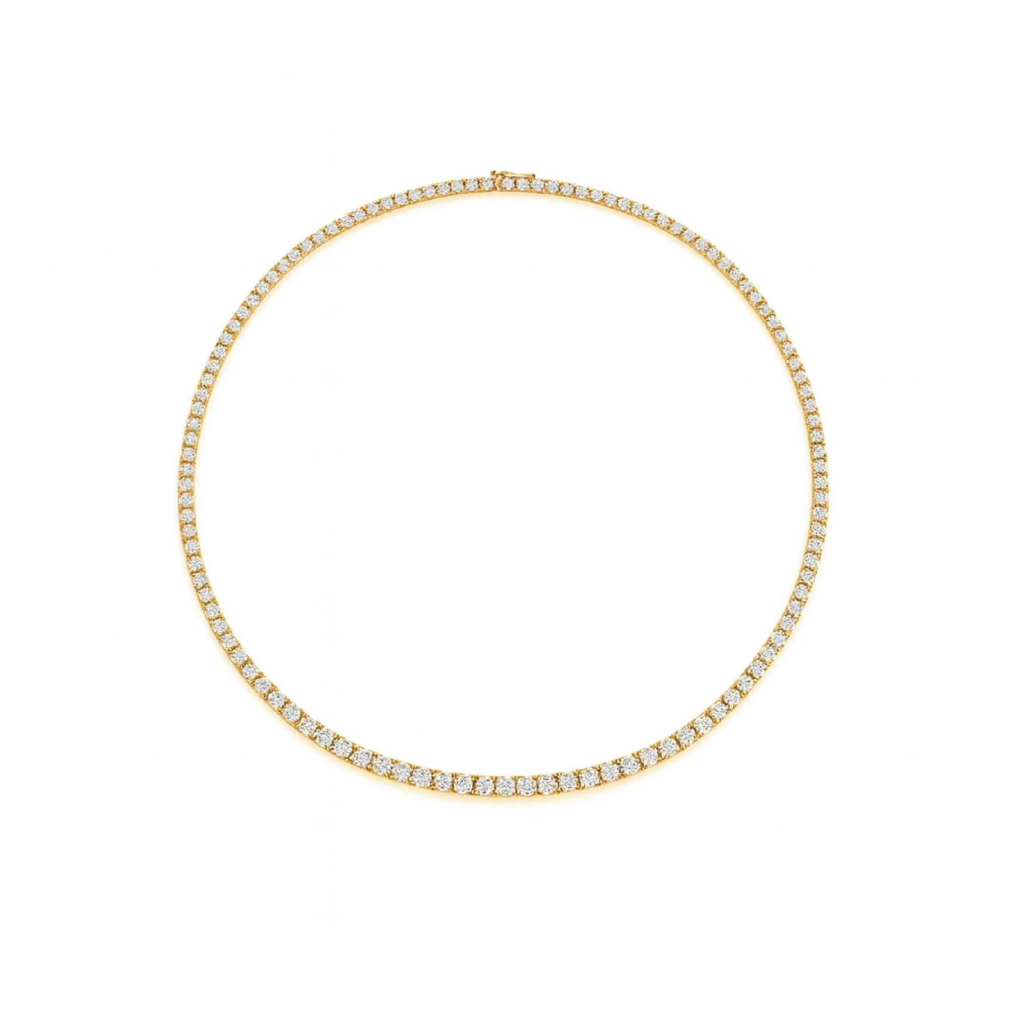 3.3ct Diamond Tennis Necklace
