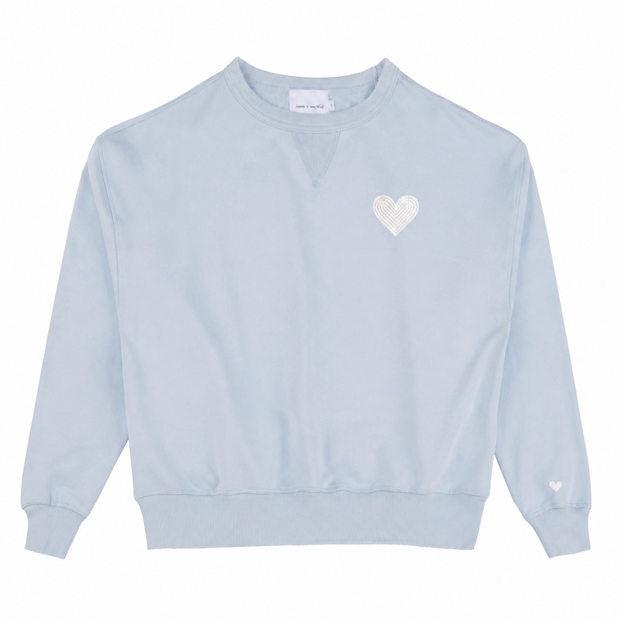 DS x Michele Blue Heart Sweatshirt
