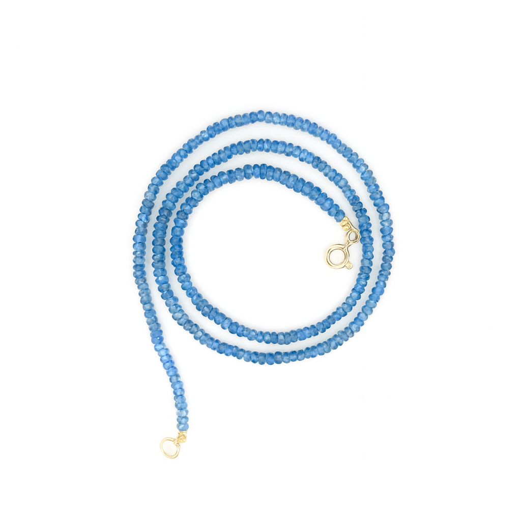 Blue Sapphire Strand Necklace