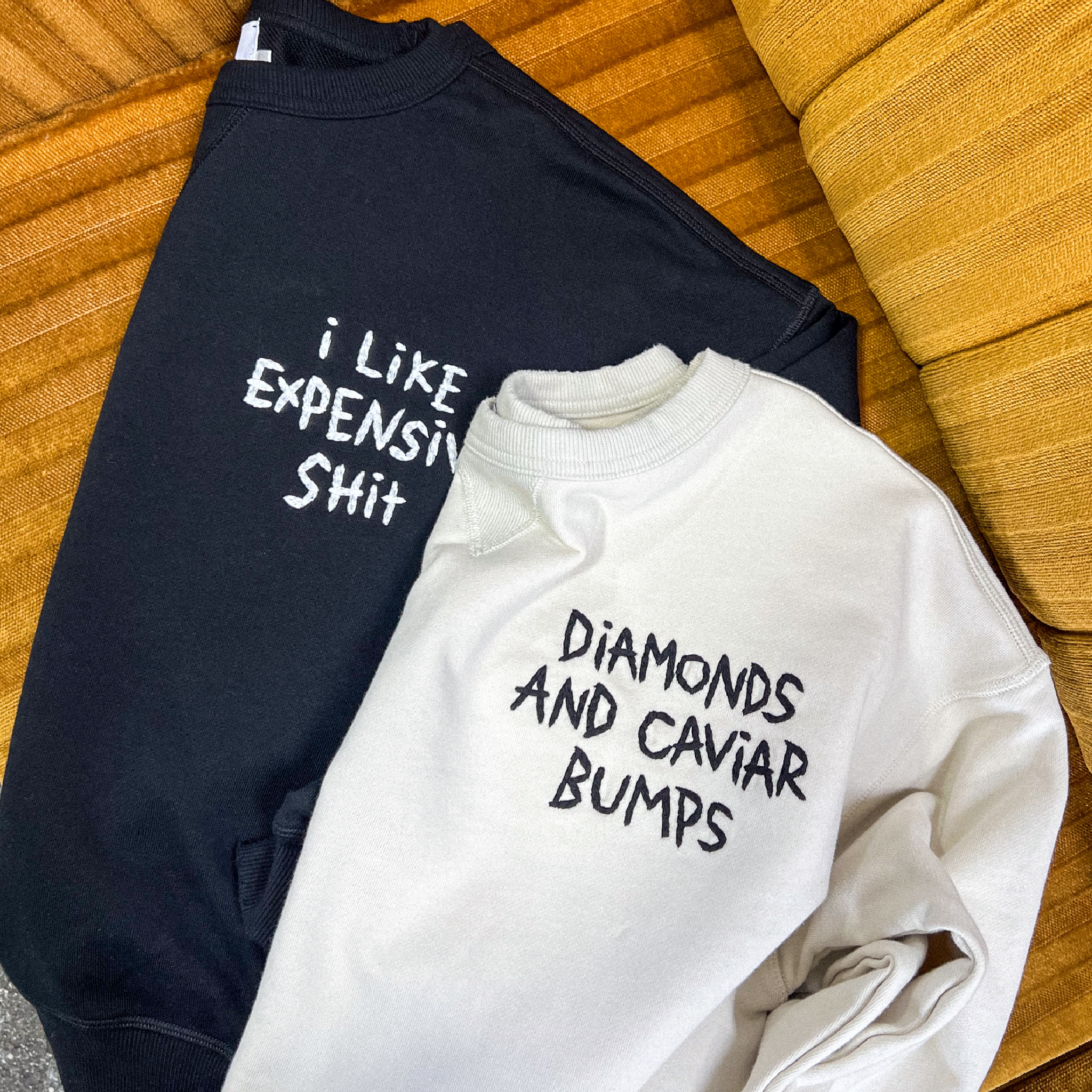 Diamonds And Caviar Bumps Sweatshirt