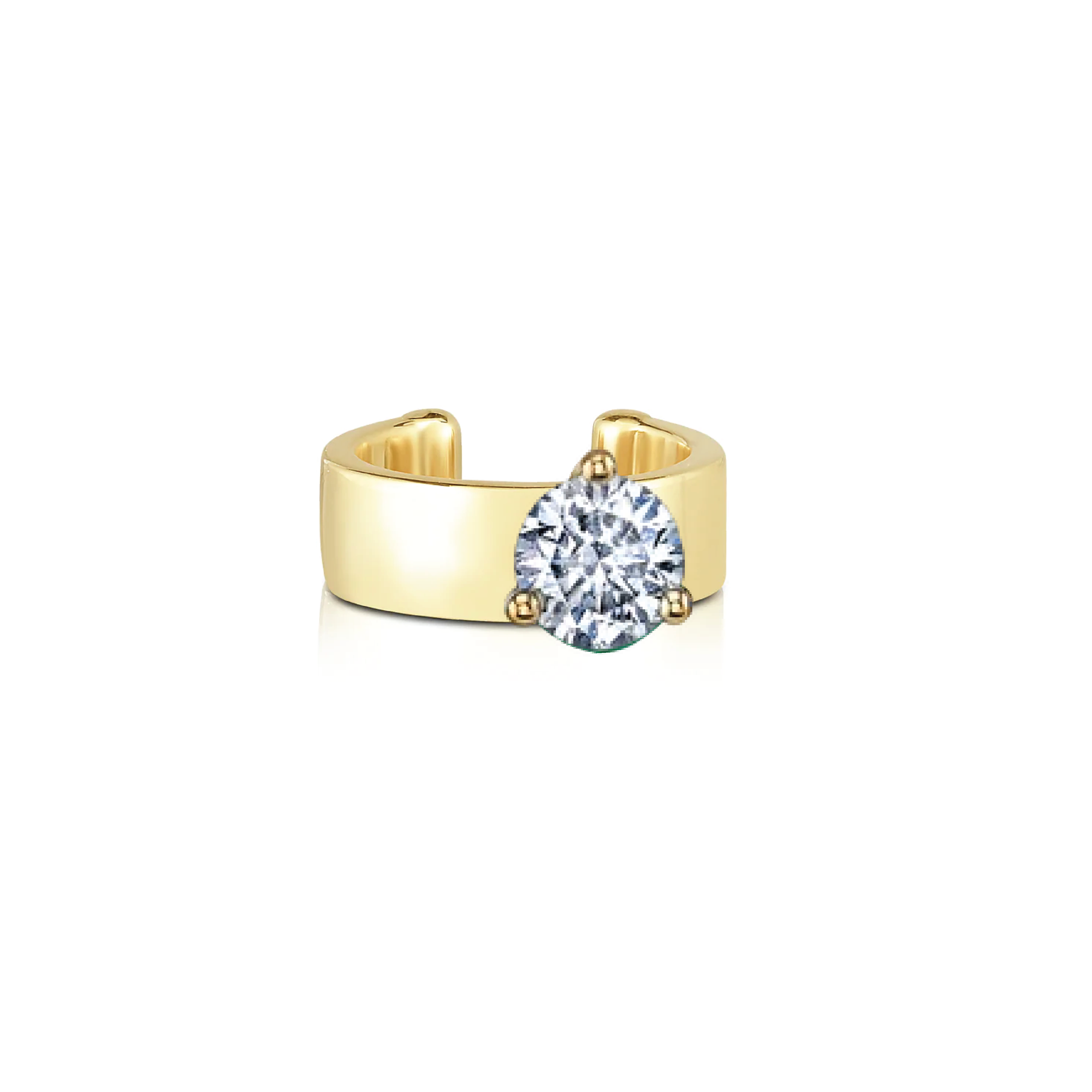 Chunky Diamond Ear Cuff_