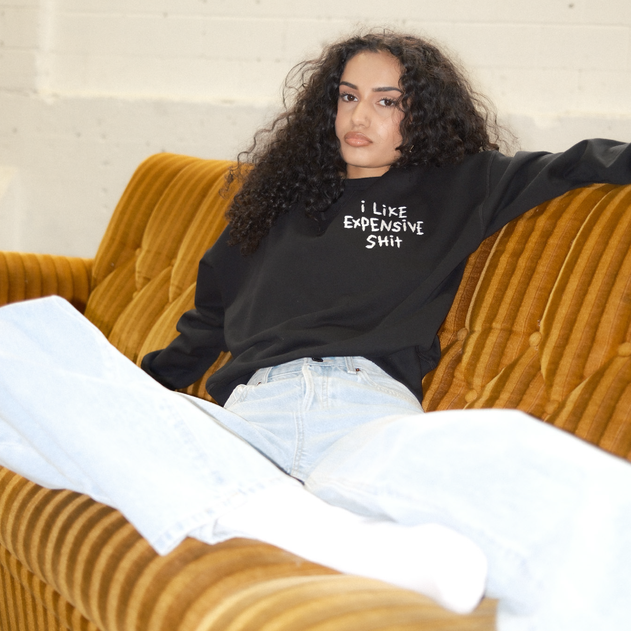 I Like Expensive Sh*t (Black) Sweatshirt
