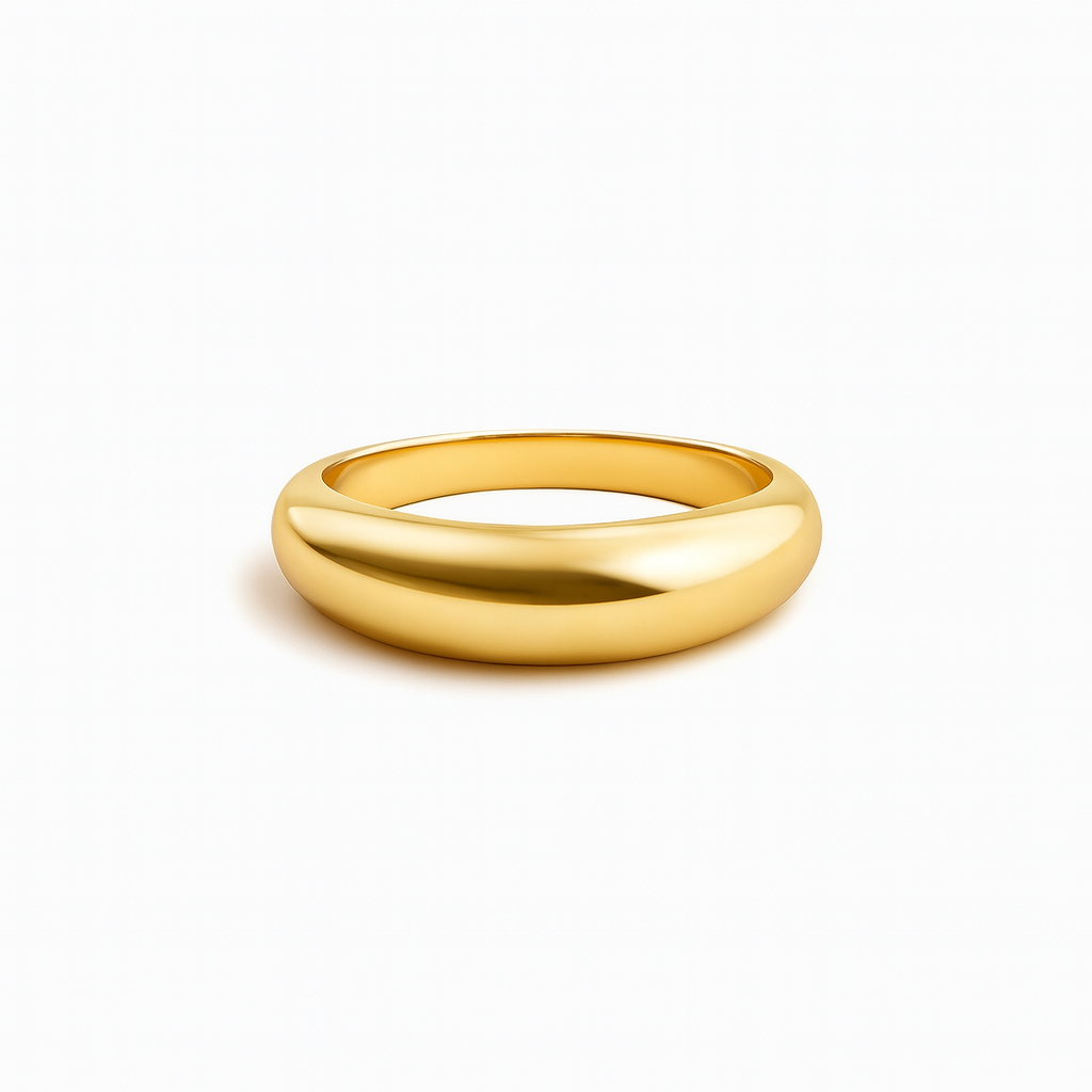 Tapered Dome Ring