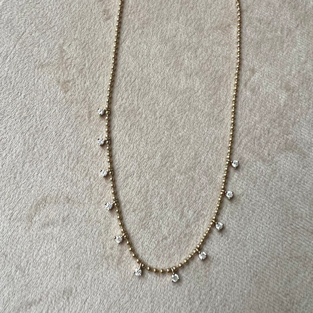 ネックレス・ペンダント [fillow] coat ball necklace Flower Golden Ball Locket Necklace (Solid Silver) | Abbott