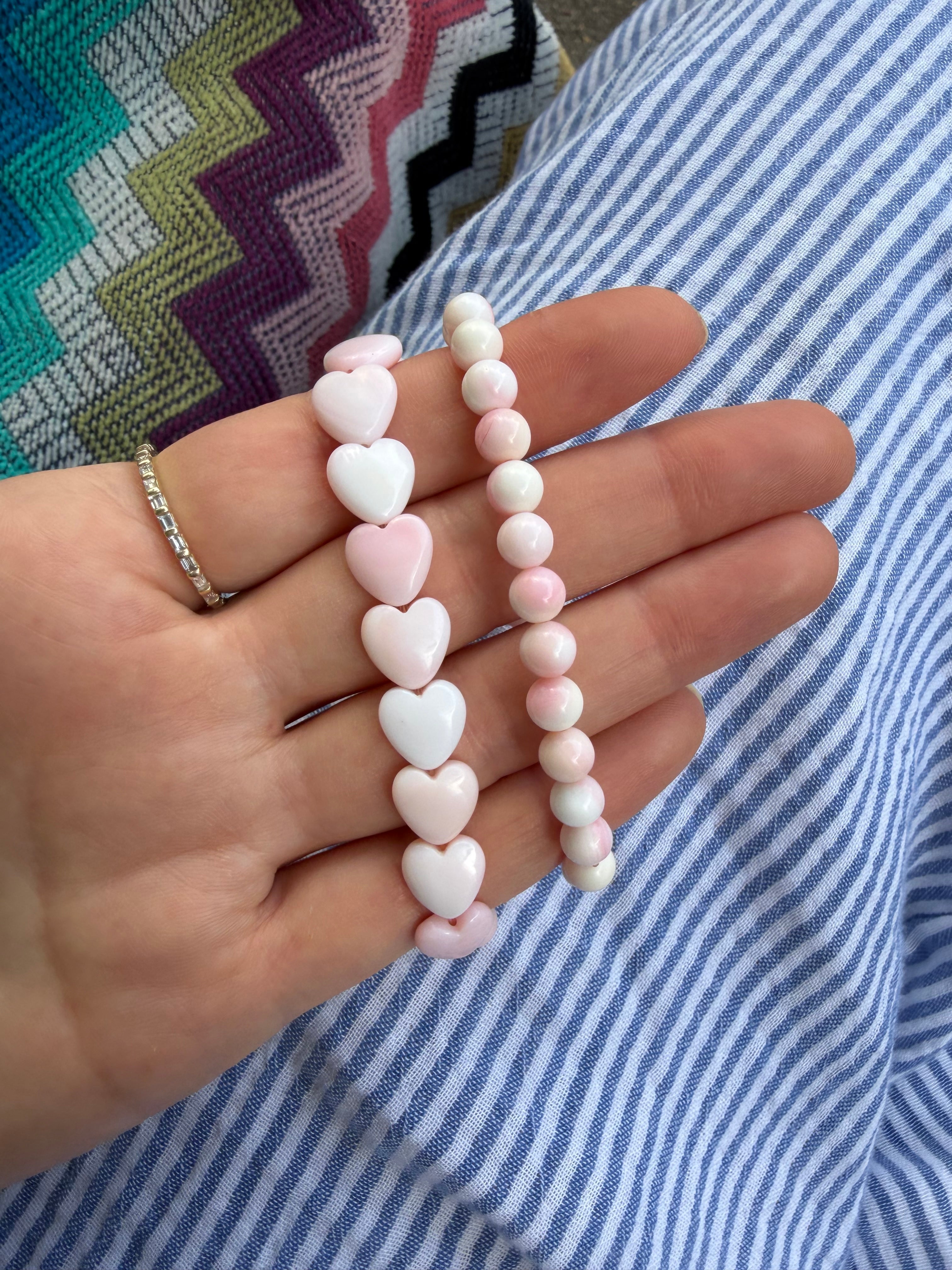 Pink Conch Gumball Bracelet