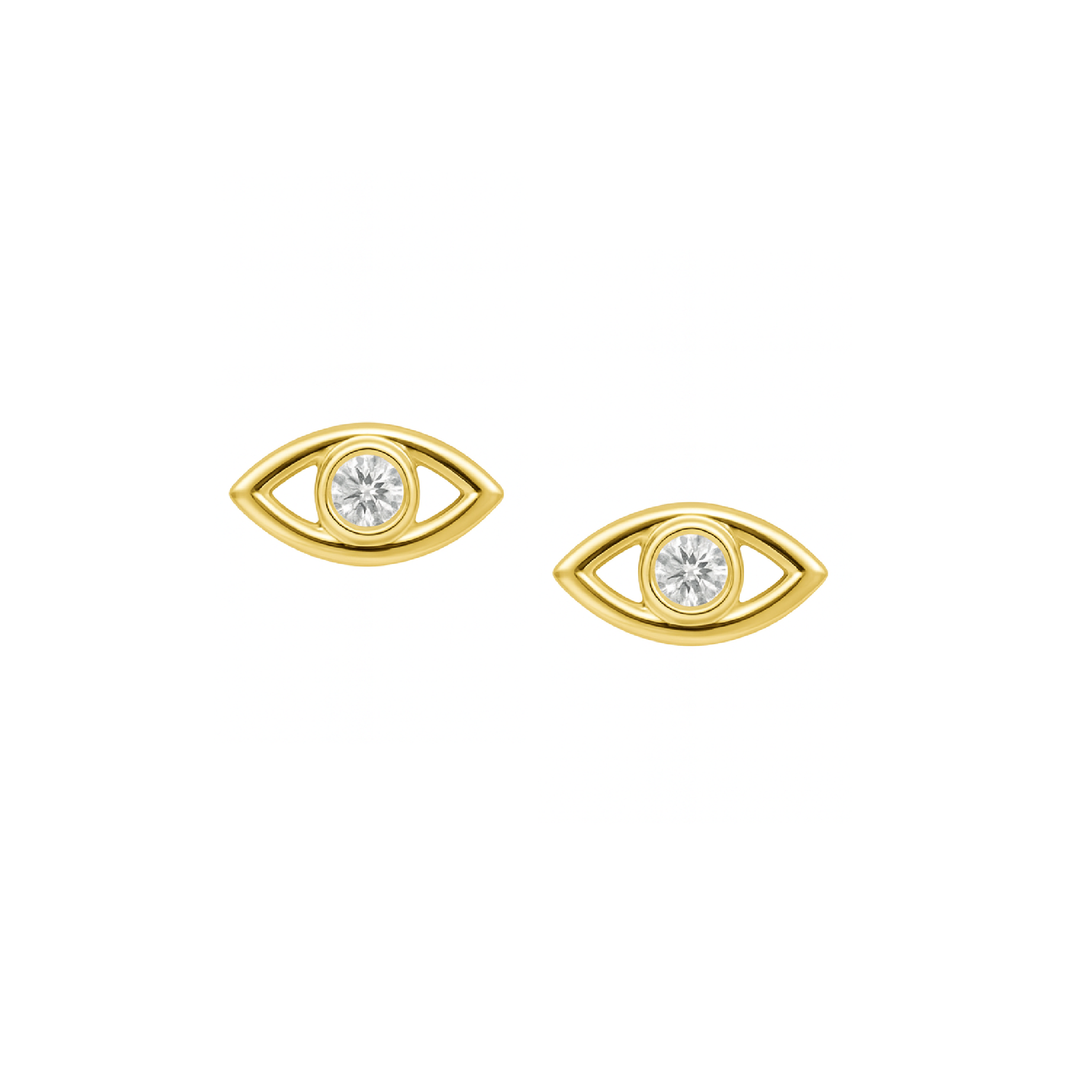 Evil Eye Stud Earrings