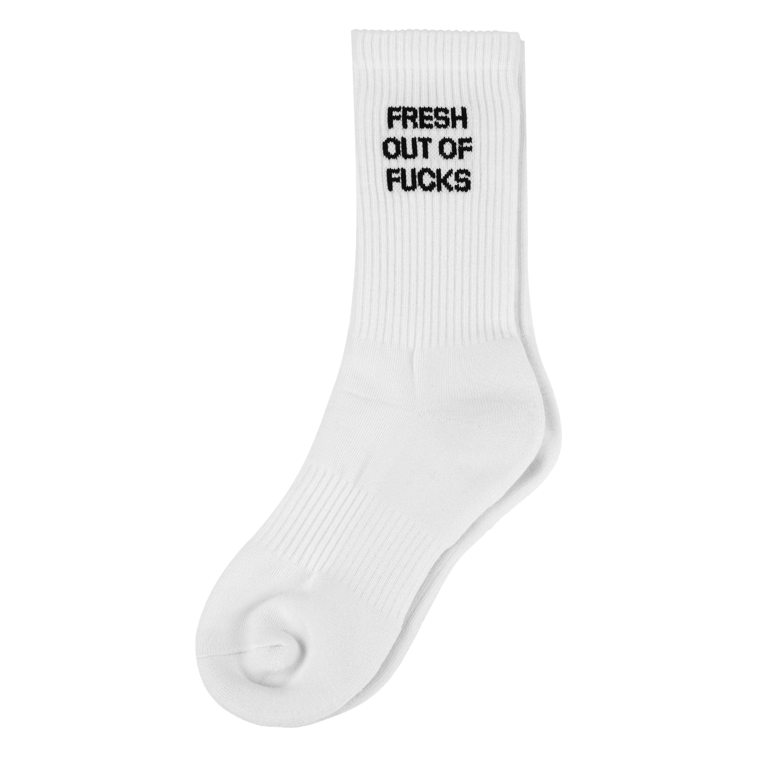 Fresh Out Of F*cks Socks