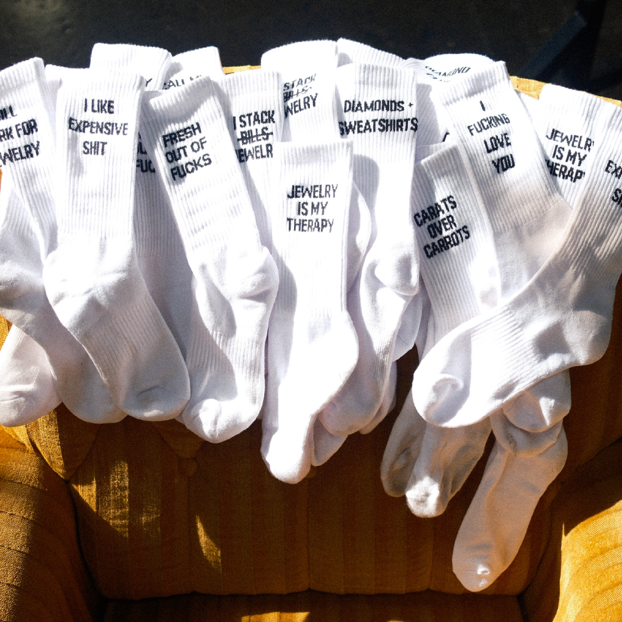 I Stack Bills/Jewelry Socks