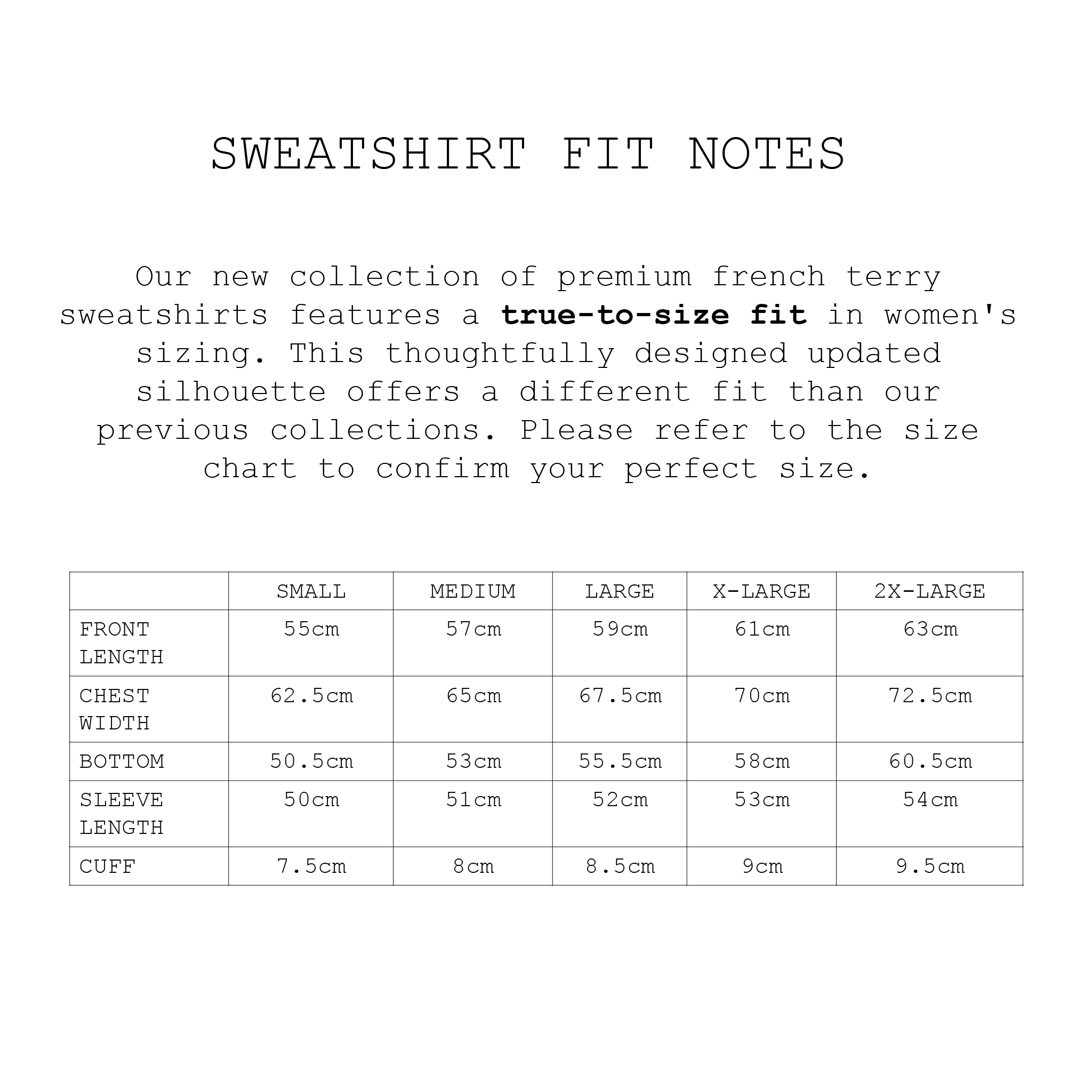 90272 FOREVER SWEATSHIRT