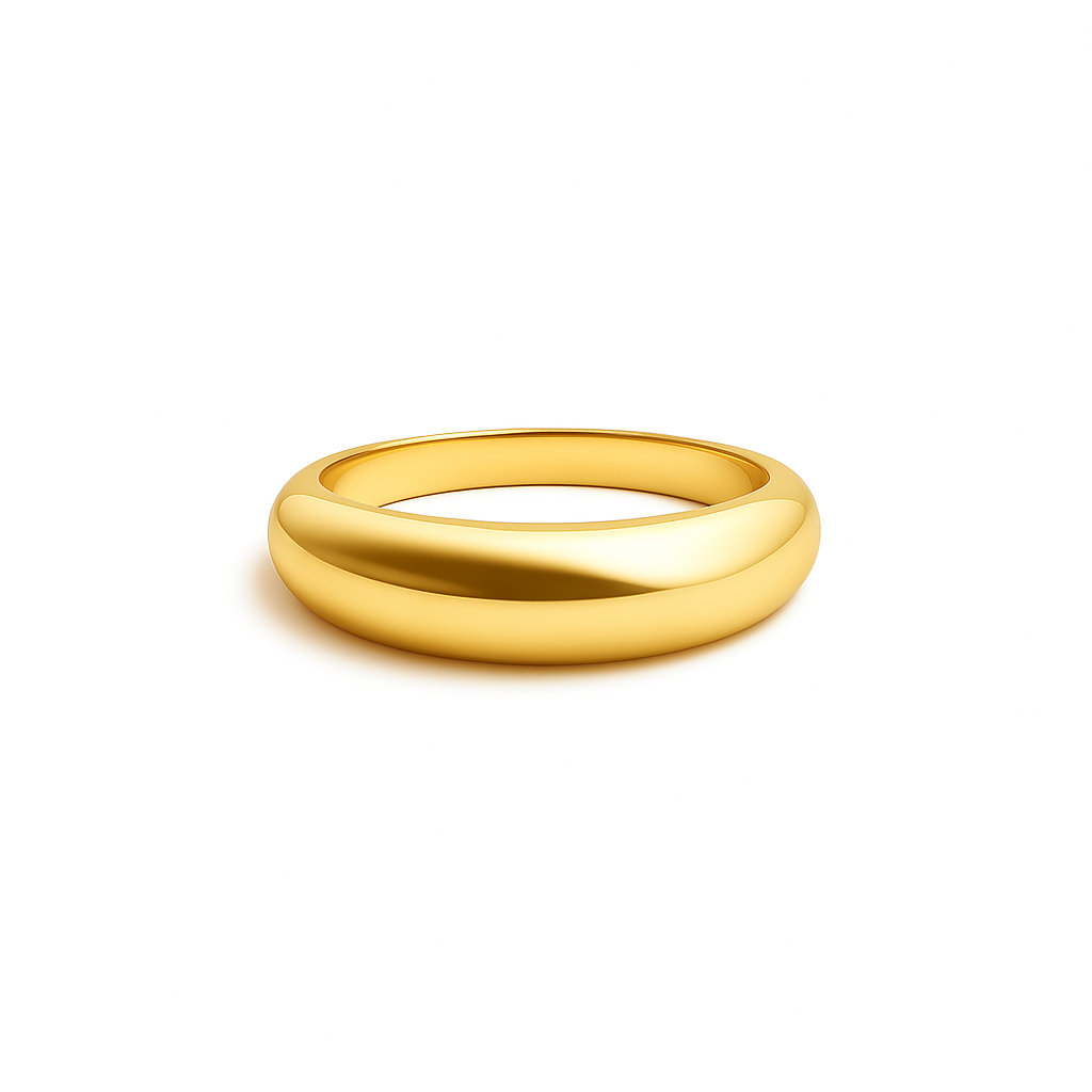 Tapered Dome Ring