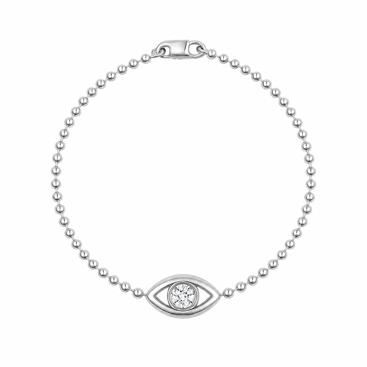 Evil Eye Ball Chain Bracelet