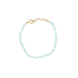 Aquamarine Strand Bracelet