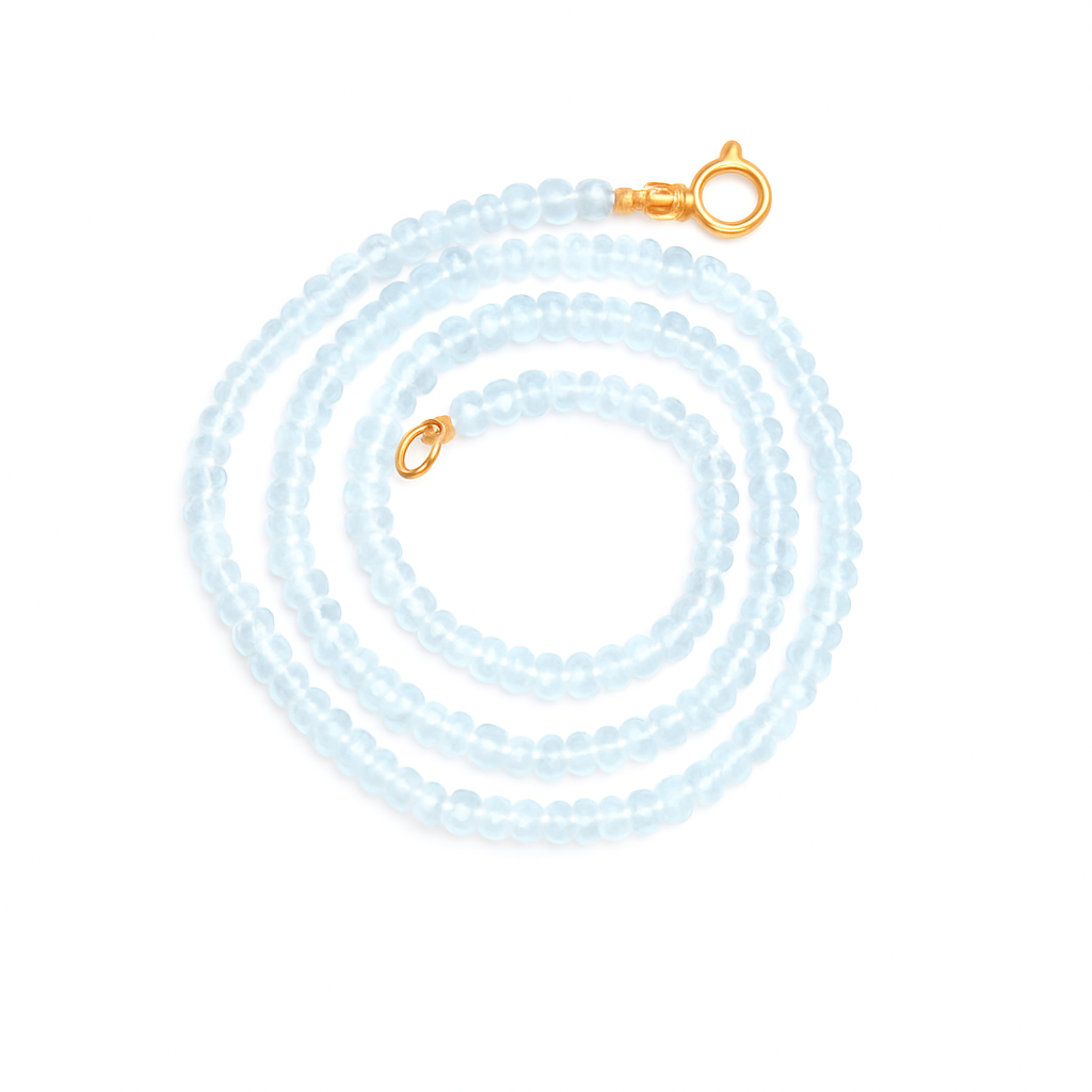 Aquamarine Strand Necklace