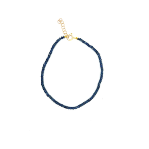 Blue Sapphire Strand Bracelet