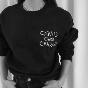 CARATS OVER CARROTS sweatshirt