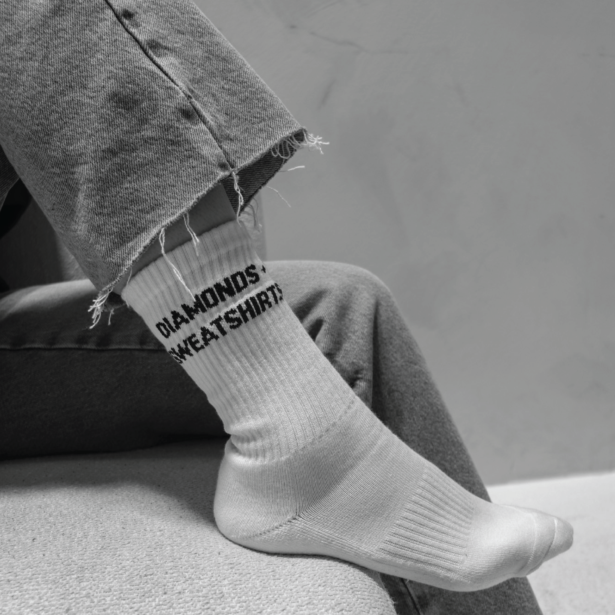Diamonds + Sweatshirts Socks
