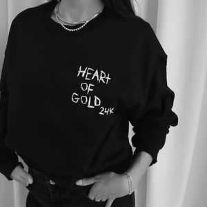 HEART OF GOLD 24k sweatshirt