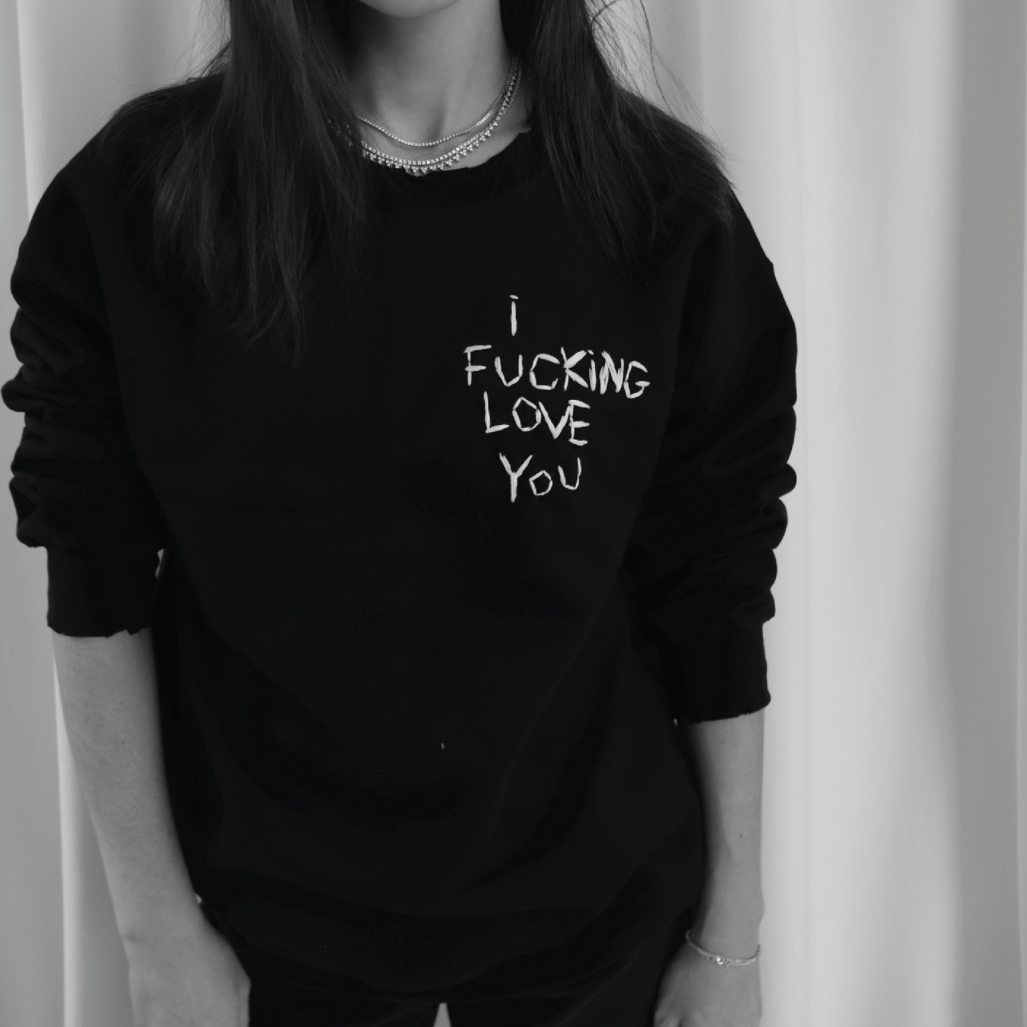 I F'ING LOVE YOU sweatshirt