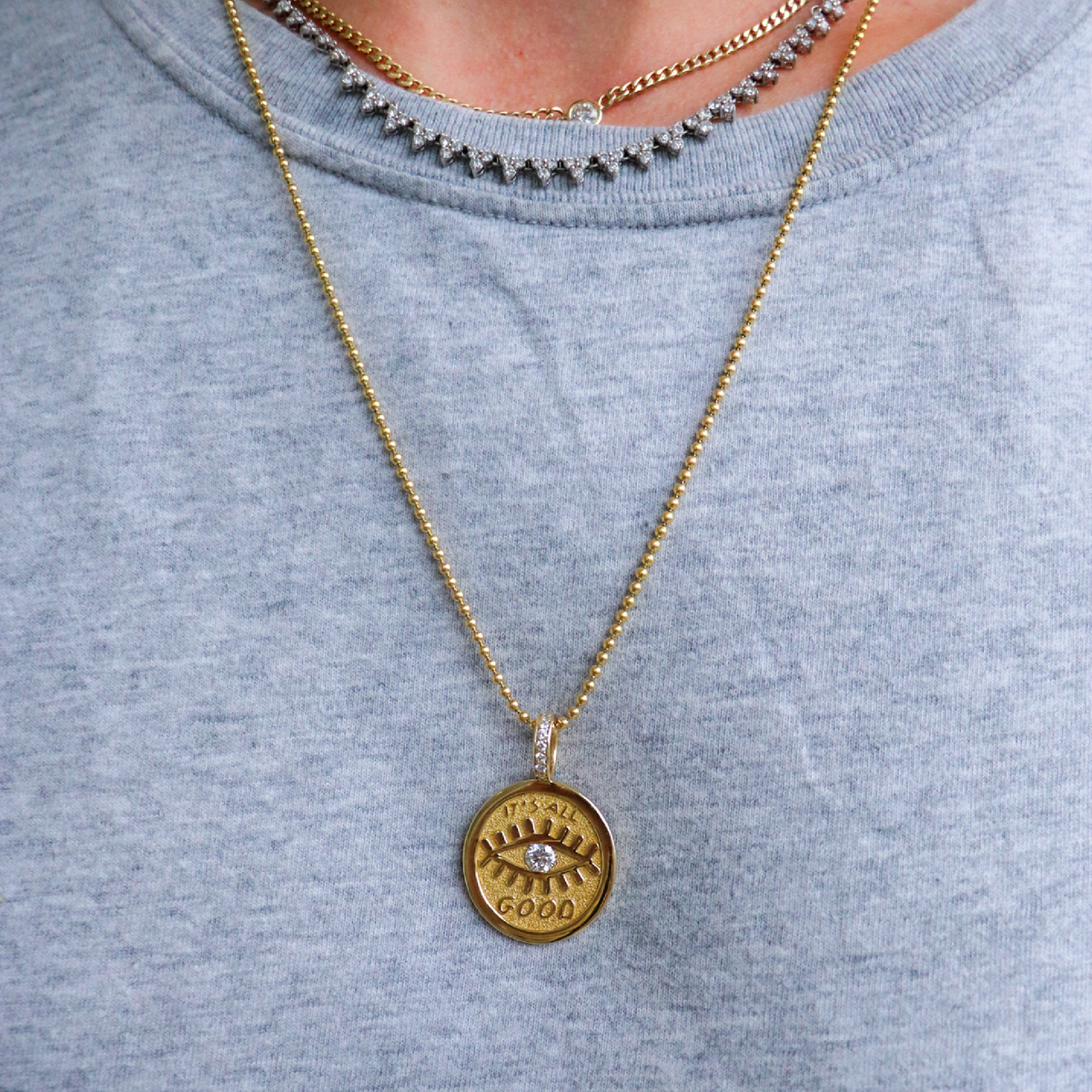 Evil Eye Coin - It's All Good