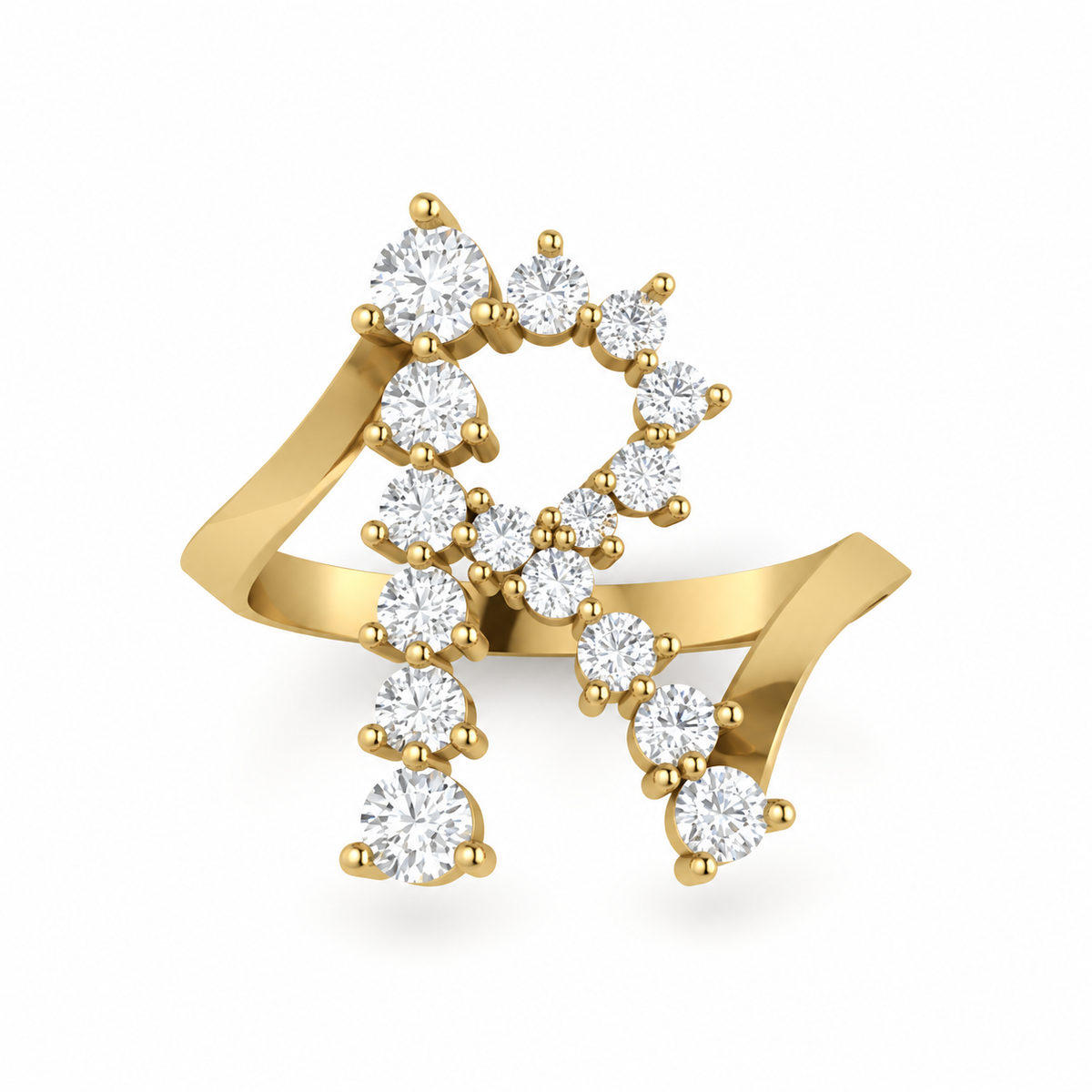 Jumbo Letter Ring - R