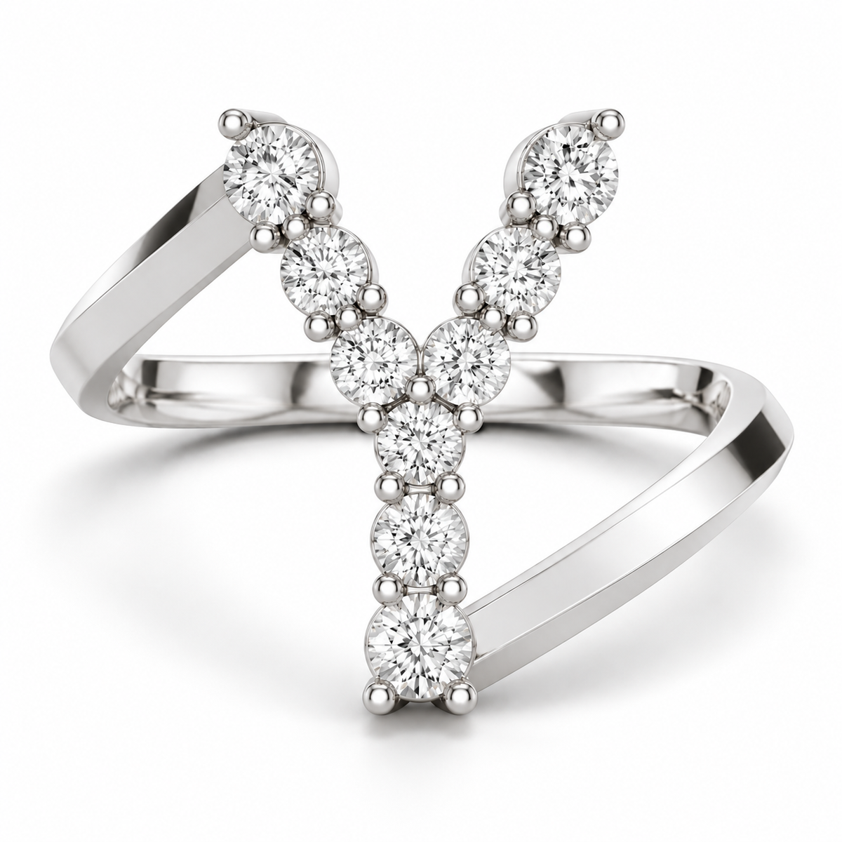 Jumbo Letter Ring - Y