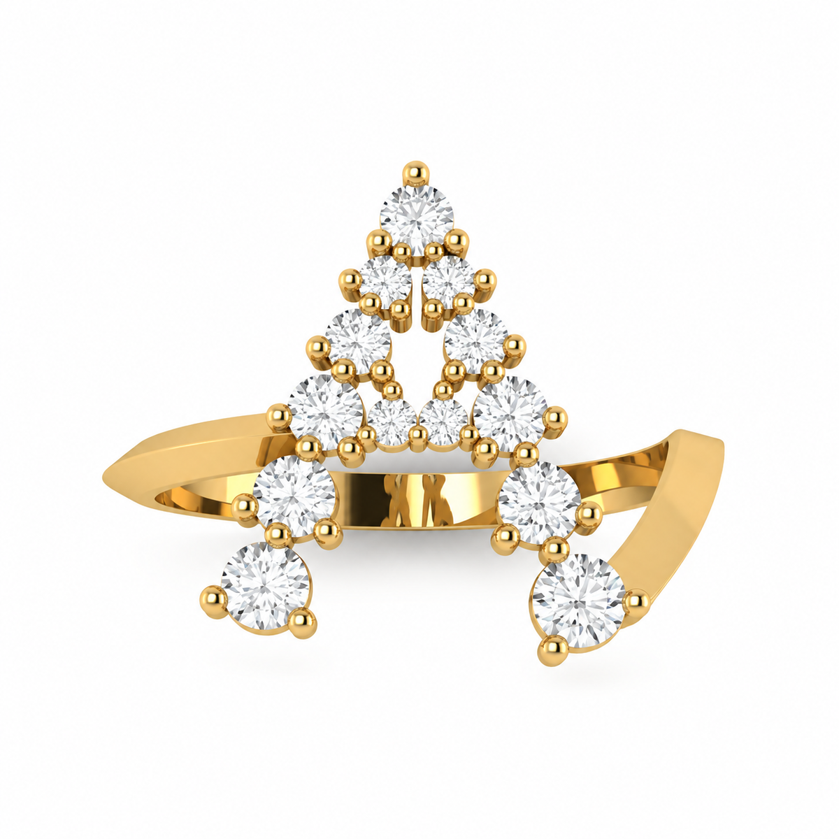 Jumbo Letter Ring - A
