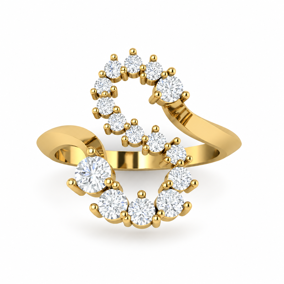 Jumbo Letter Ring - S