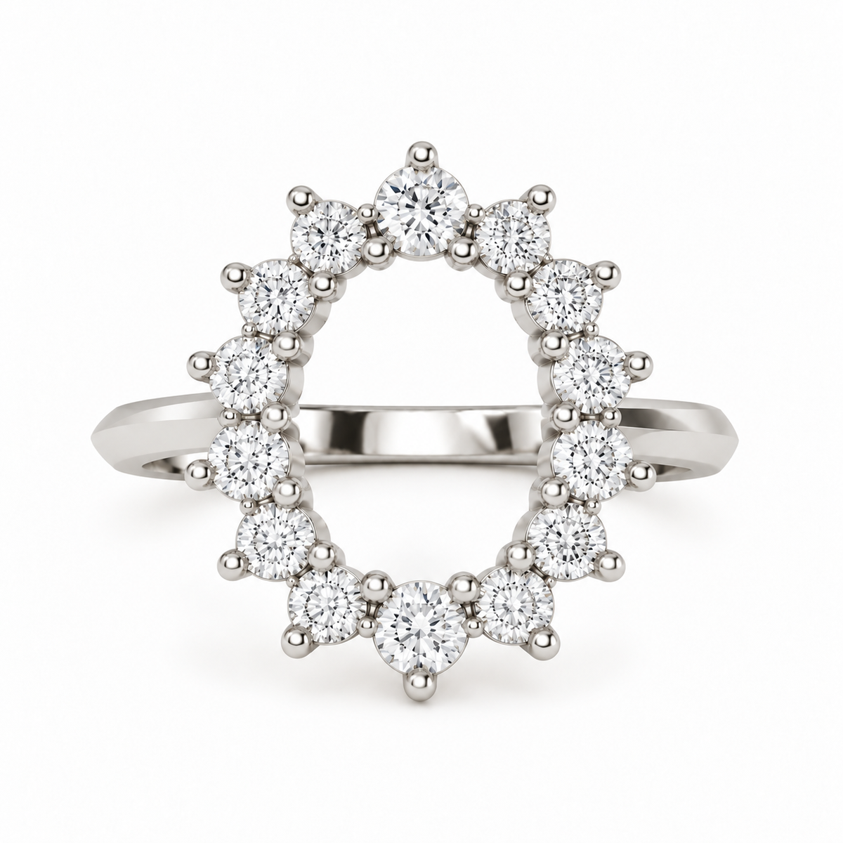 Jumbo Letter Ring - O