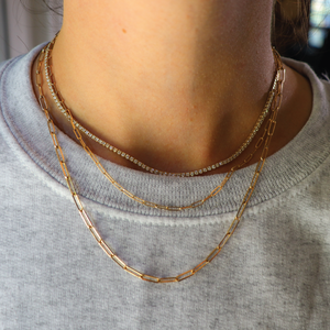 Medium Paperclip Chain Necklace