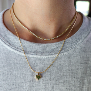 Round Snake Chain Necklace