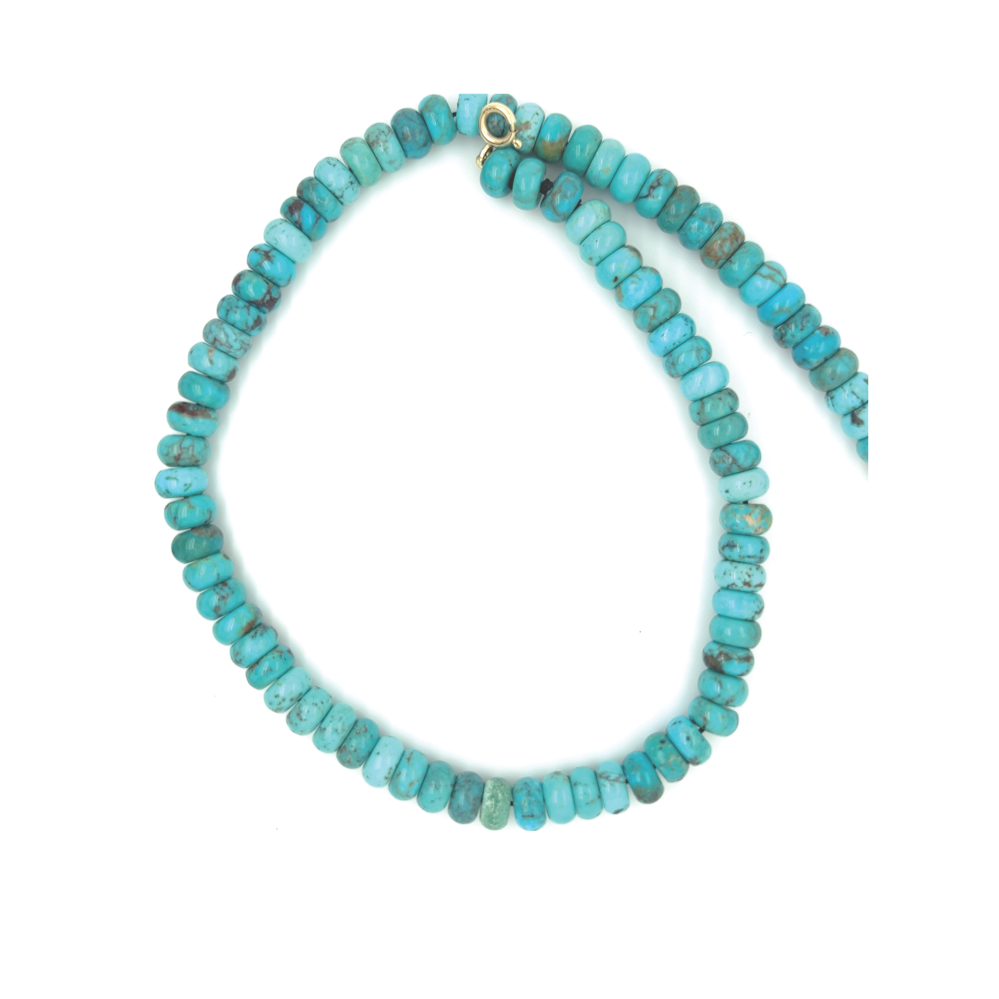 Turquoise Chunky Beaded Necklace