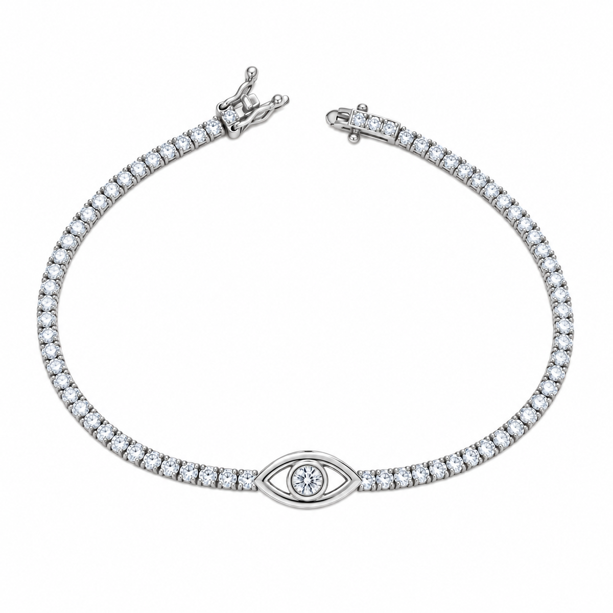 Evil Eye Tennis Bracelet