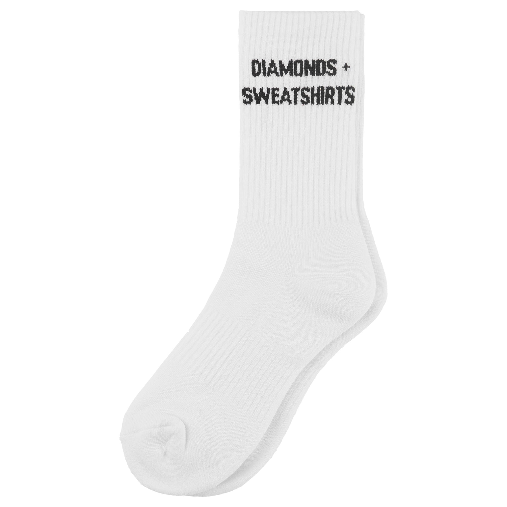 Diamonds + Sweatshirts Socks
