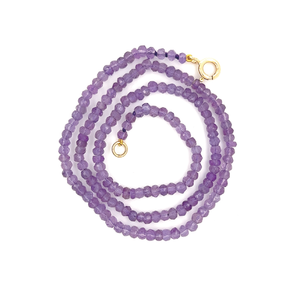 Amethyst Strand Necklace