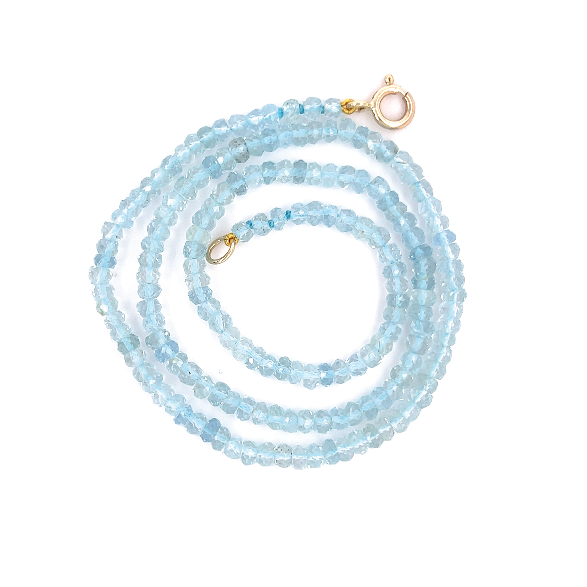 Aquamarine Strand Necklace