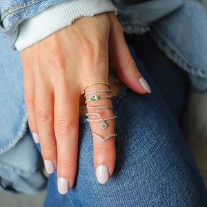 Open Pave Wrap Ring